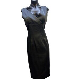 Lynn Lugo 2p Dark Gray Dress W/Cardi M